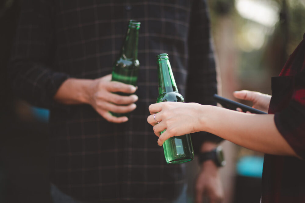 teens drinking alcohol